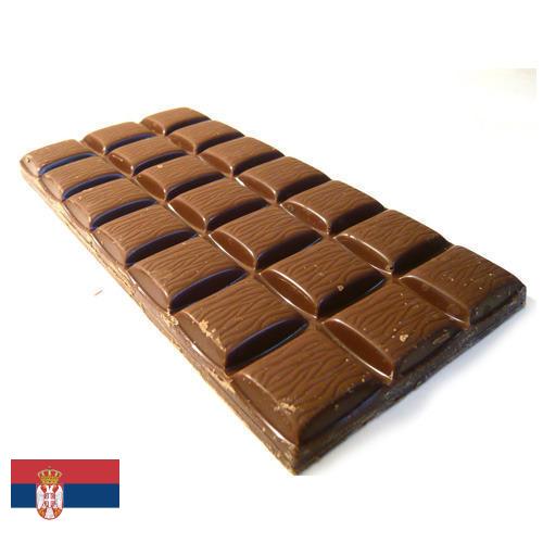 Молочный шоколад из Сербии