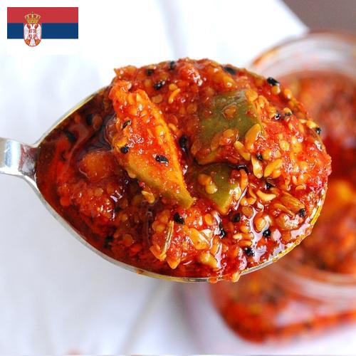 Огурцы маринованные из Сербии