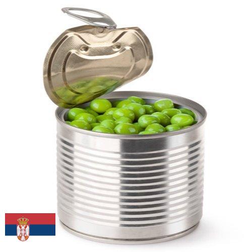 Овощные консервы из Сербии
