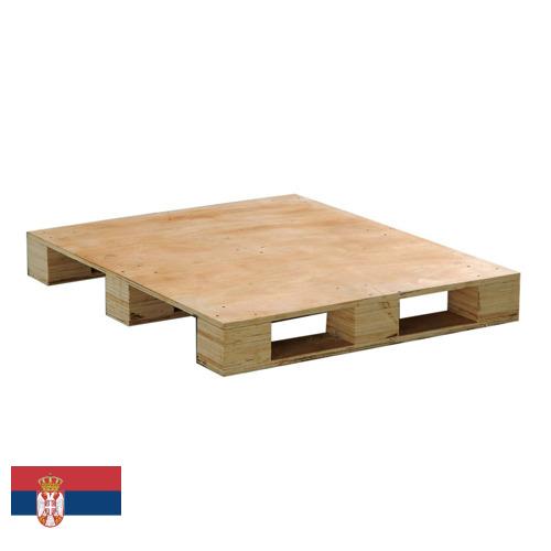 поддоны деревянные из Сербии