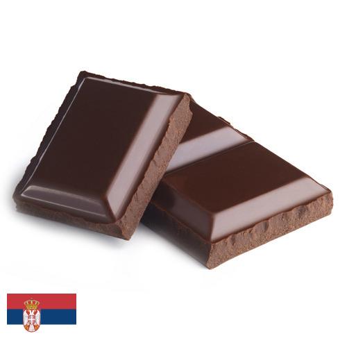 шоколадные изделия из Сербии