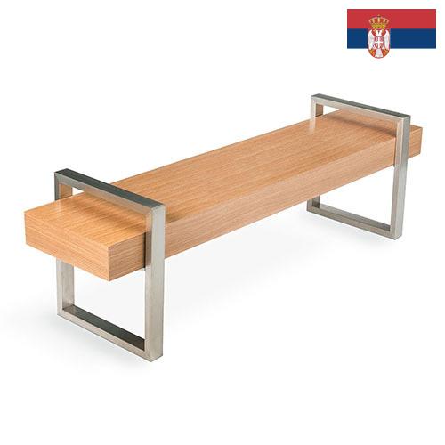скамья из Сербии