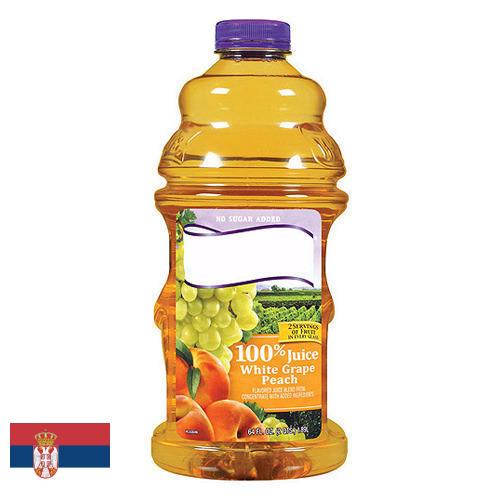 Сок персиковый из Сербии