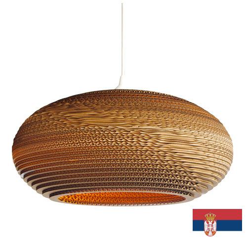 светильник подвесной из Сербии