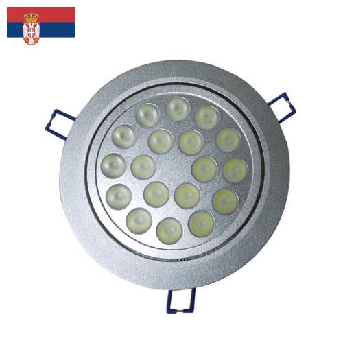 светильник потолочный светодиодный из Сербии