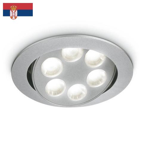 Светильники встраиваемые из Сербии