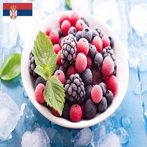 Замороженные фрукты из Сербии