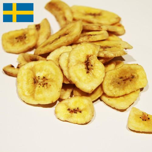 банановые чипсы из Швеции