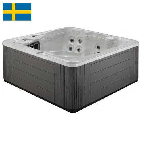 Бассейны гидромассажные из Швеции