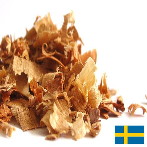 Древесная стружка из Швеции