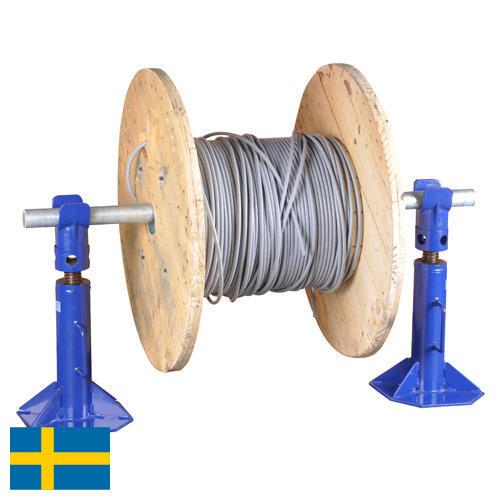 Кабельные барабаны из Швеции