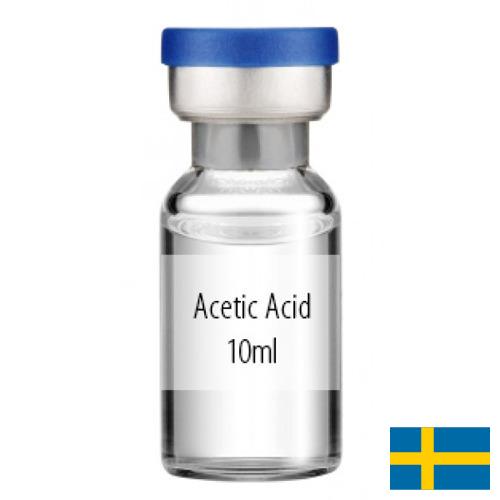 Кислота уксусная из Швеции