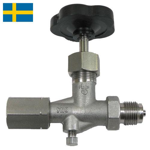 клапан с манометром из Швеции