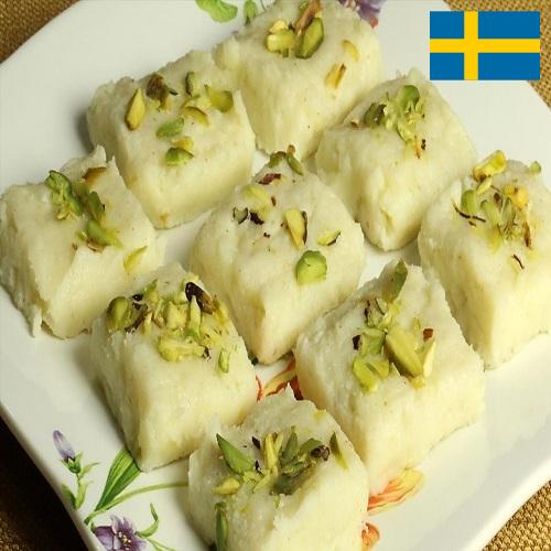 конфеты молочные из Швеции