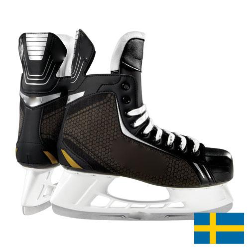 Коньки хоккейные из Швеции