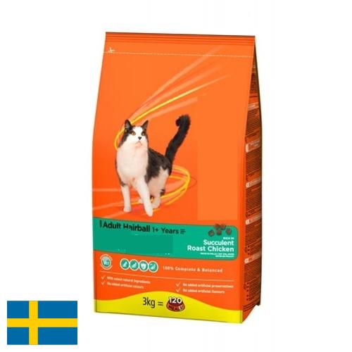 Корм для кошек из Швеции