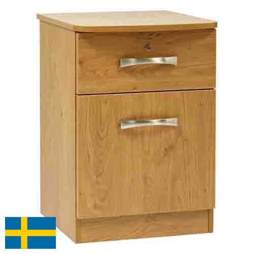 кровать тумба из Швеции