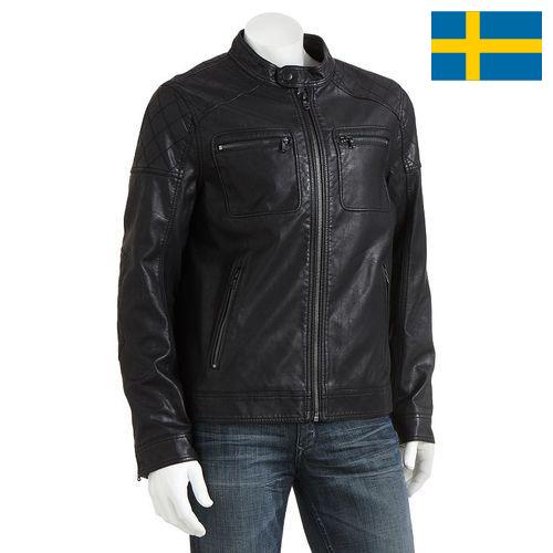 куртка женская искусственная кожа из Швеции