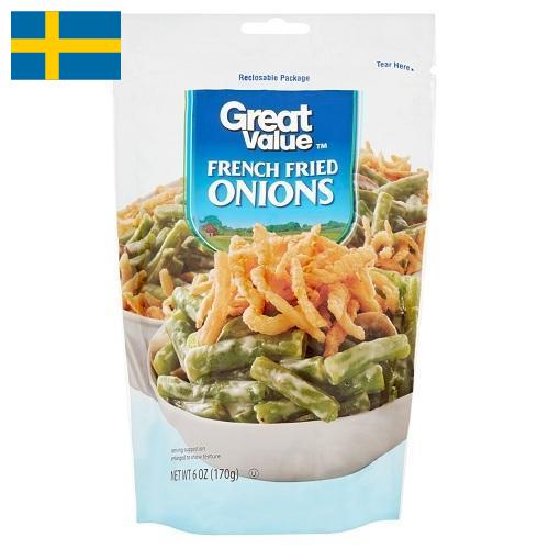 лук жареный из Швеции