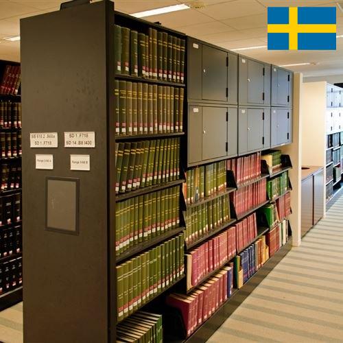 Мебель для библиотек из Швеции