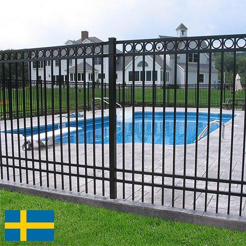 металлические ограждения из Швеции