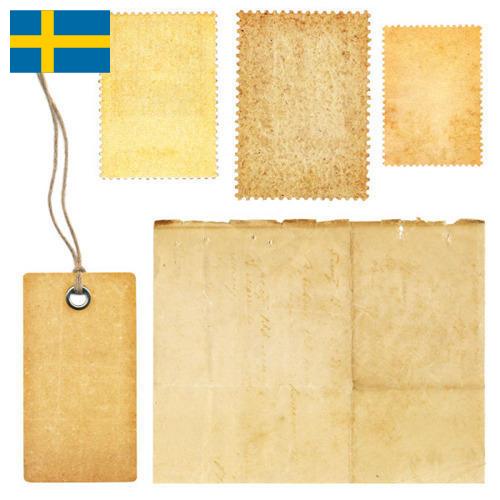 наклейки бумажные из Швеции