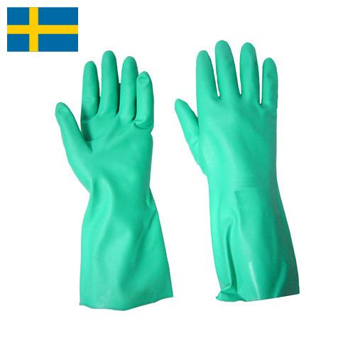 Перчатки нитриловые из Швеции