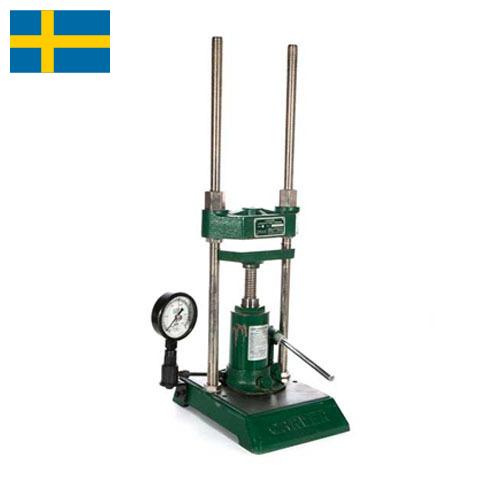 Прессы лабораторные из Швеции