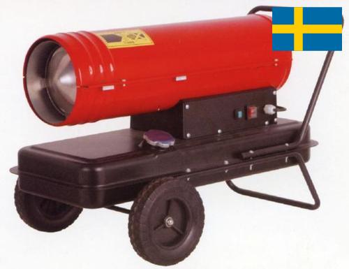 Промышленные нагреватели из Швеции