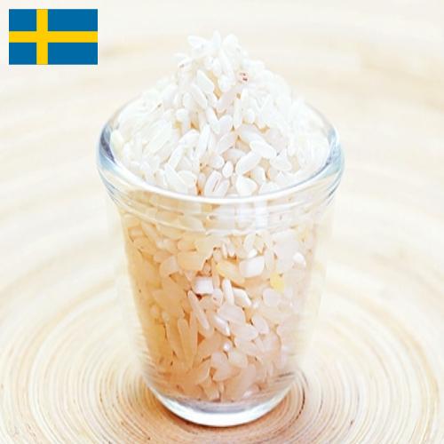 рис шлифованный из Швеции