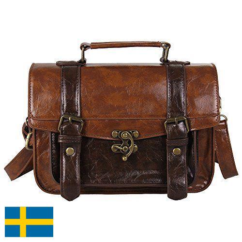 сумка мужская кожаная из Швеции