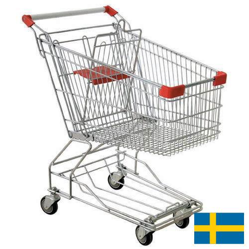 Тележки торговые из Швеции