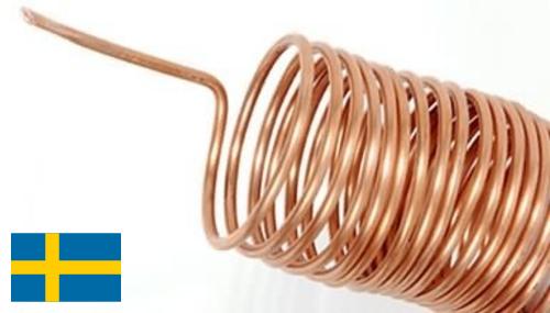 Трубки медные капиллярные из Швеции