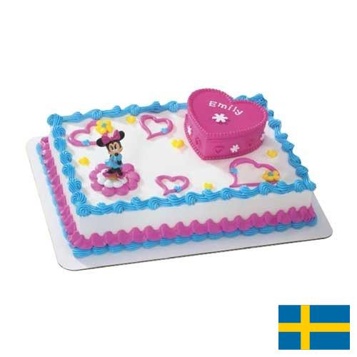 Украшения на торты из Швеции