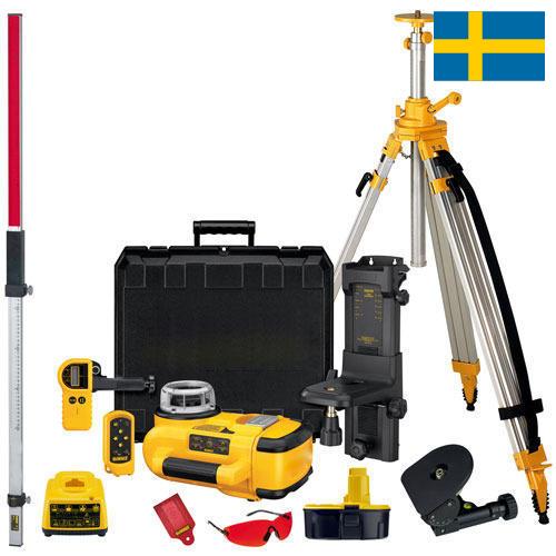 Уровни лазерные-нивелиры из Швеции