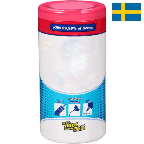 Влажные салфетки из Швеции