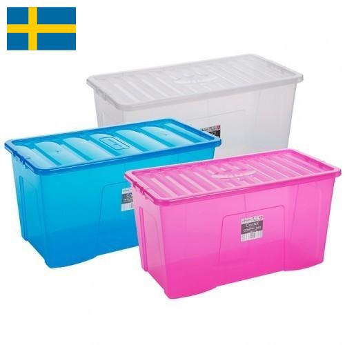 ящик пластмассовый из Швеции
