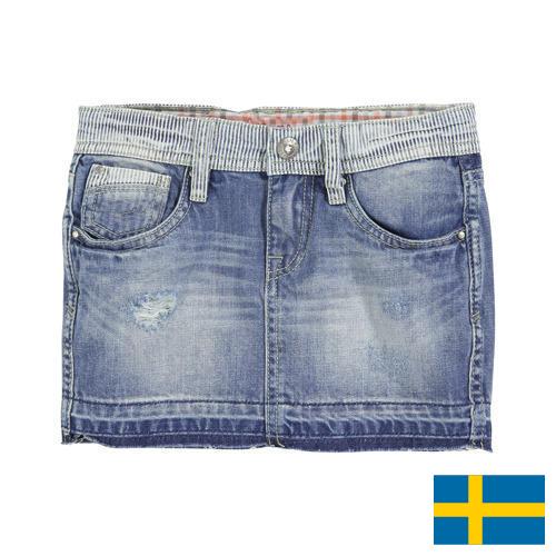 юбка джинсовая из Швеции