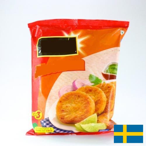 Замороженные продукты питания из Швеции