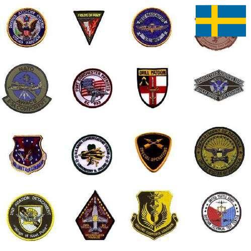 Знаки нагрудные из Швеции