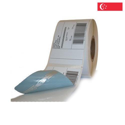 Бумага этикеточная из Сингапура