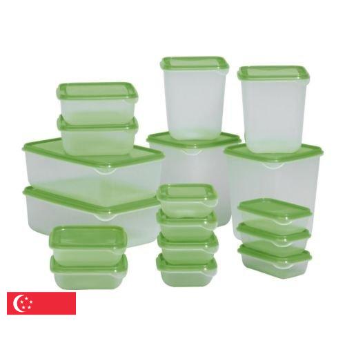 Емкости пластиковые из Сингапура