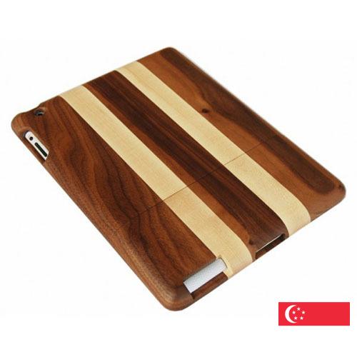 Изделия из дерева из Сингапура