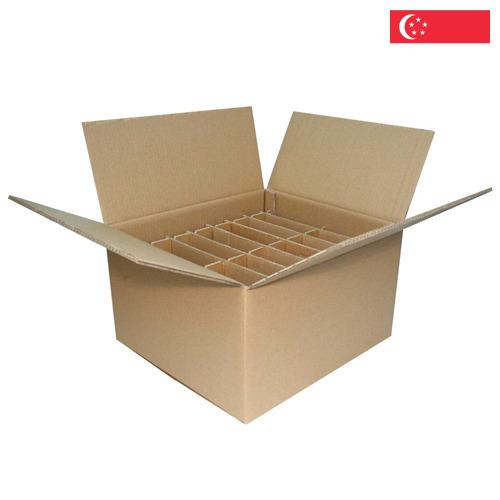 картонная коробка из Сингапура