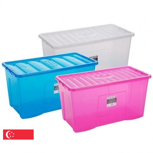 коробка пластиковая из Сингапура