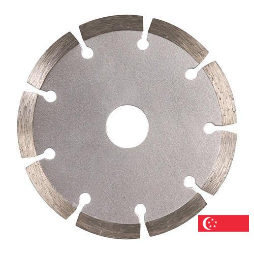 Круги шлифовальные из Сингапура