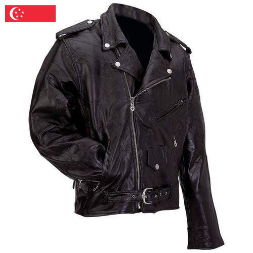 куртки из кожи из Сингапура