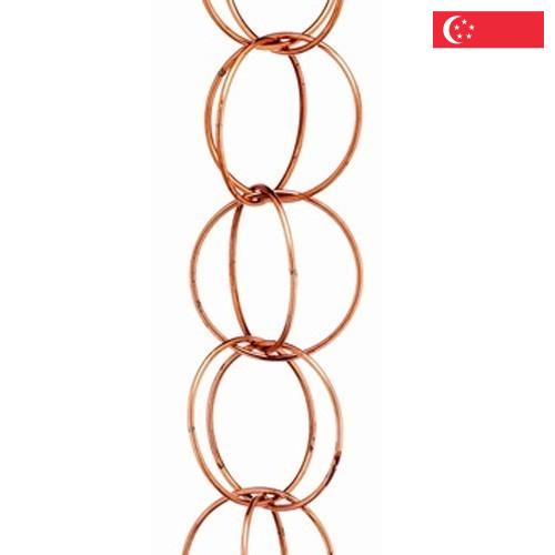 Медь круги из Сингапура