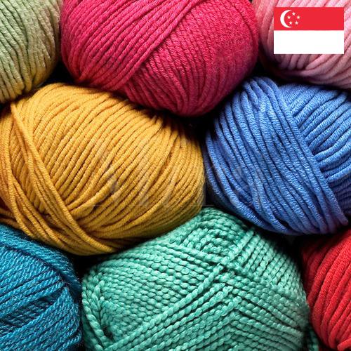 синтетические нити пряжа из Сингапура