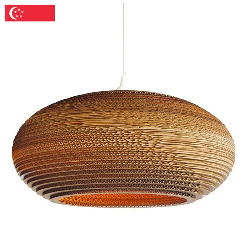 светильник подвесной из Сингапура